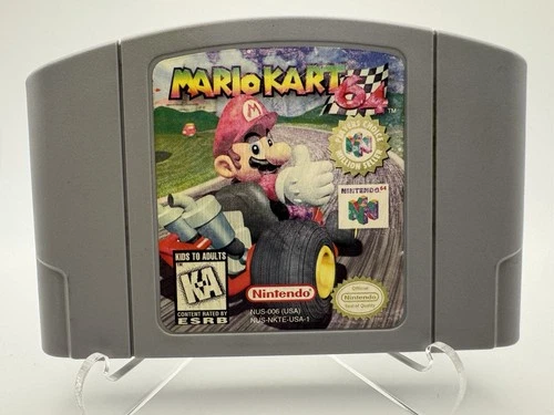 Mario Kart 64 (Nintendo 64, 1997) Cartridge Only | Tested