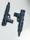 VINTAGE KENNER STAR WARS 1980 REBEL BESPIN HAN BLASTER GUN WEAPON LOT OF 2