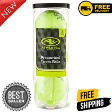 Athletic Works Pressurized Tennis Balls, 3-Pack, All Court Use New  sealed