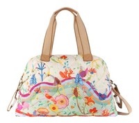 Oilily Bridey Baby Bag Wickeltasche Wickelauflage Tasche Wheat Bunt Neu
