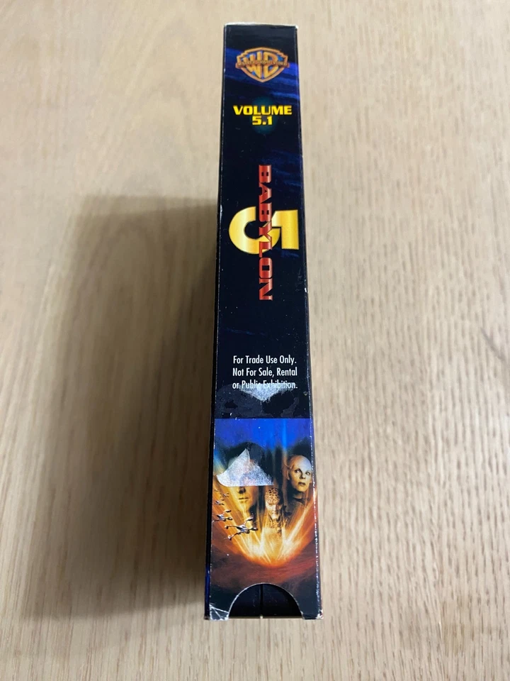 Babylon 5 Screener Demo 1998 VHS Season 5 In The Beginning Volume 5.1 SciFi Foto 4 de 4