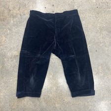 Vintage Woolrich Knickers Women's Navy Corduroy Cropped Hunting Riding