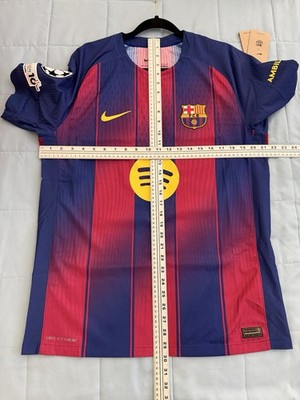 Lamine Yamal #10 Mens LARGE Nike FC Barcelona Authentic Player