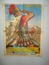 GORDON SCOTT/La TERREUR DES GLADIATEURS/ F21J/  affiche 60x80