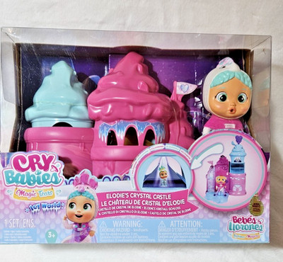Cry Babies Elodie's Crystal Castle Icy World Magic Tears Playset