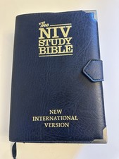 Vintage NIV Study Bible ‘88 New International Version  Zondervan Delightful Copy