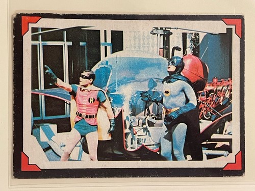 1966 Topps Batman Riddler Back #14 Convention Caper — Raw