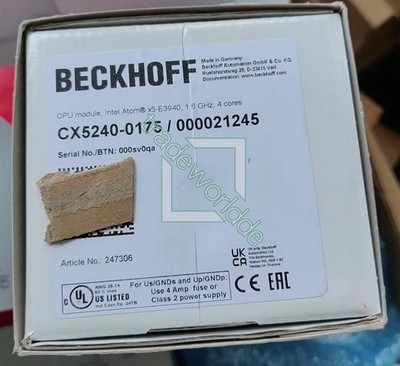 1PC New Beckhoff Module CX5240-0175/000021245