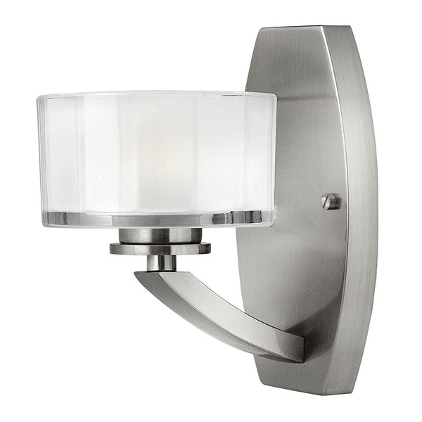 Wandleuchte Lou In Weiß Nickel Modern Design Lampe Wohnzimmer Schlafzimmer Flur-image