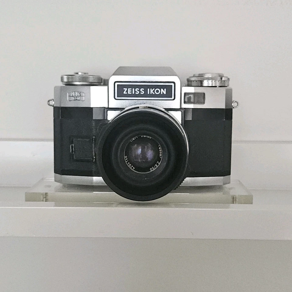 Zeiss Ikon Contaflex S-matic Set - Pro-Tessar 115mm f4 -  35mm f3,2 - 50mm f2,8 - Bild 2 von 4