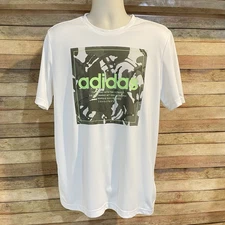 Adidas Camouflage Box Essentials T-Shirt White Men's Size Medium