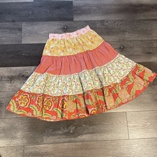 MATILDA JANE Gentry Tiered Twirl Ruffle Skirt Size 12 Good Hart Girl Serendipity