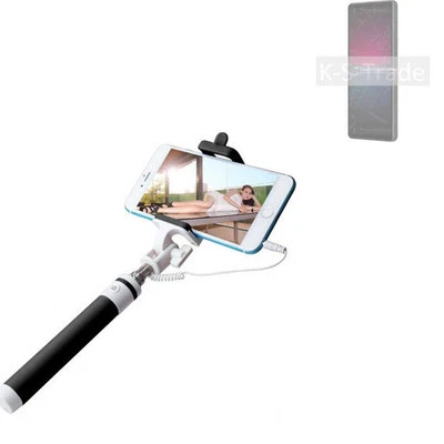 Pour Sony Xperia 10 IV PERCHE SELFIE STICK BRAS TÉLÉSCOPIQUE MONOPIED - Photo 1/4