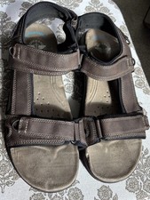 10M Dockers Mens Newpage Casual Comfort Outdoor Adjustable Brown Sandal Shoe