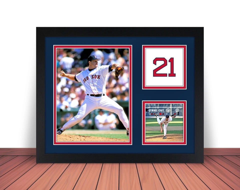 ROGER CLEMENS Photo Collage Picture BOSTON RED SOX Baseball 8x10 11x14 16x20 R - Image 4 of 4