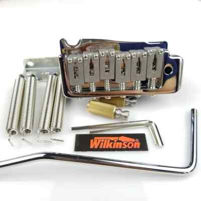 WILKINSON WVP Electric Guitar Tremolo System Bridge 2 Point Steel Saddle