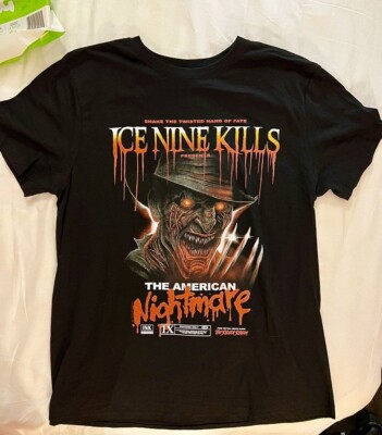 The American Nightmare Ice Nine Kills Rock Band 2023 T shirt