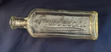Antique W.T. Rawleigh's Clear Glass Medicine Bottle. Made in the USA.