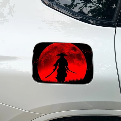 Samurai Warrior Impermeable Coche Tanque de Combustible Tapa Adhesivo Protector Solar Calcomanía Coche Adhesivo - Imagen 13 de 13