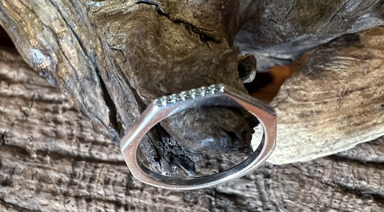 Authentic Pandora Ring Multifaceted Ring Sterling… - image 2