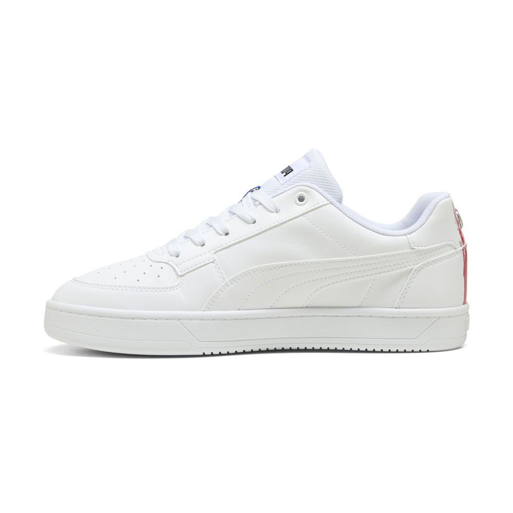 PUMA Bmw Mms Caven 2.0 Lace Up Mens White Sneakers Casual
