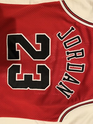 Michael Jordan 23 Champion Jersey Authentic 1996 Gold 50th