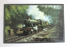 DON BRECKON  10" x 6.5"  GLOSS  G.W.R. RAILWAYANA PRINT  BROWNQUEEN TUNNEL  1977