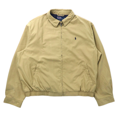 POLO BY RALPH LAUREN Swing Top Harrington Jacket XL Beige  