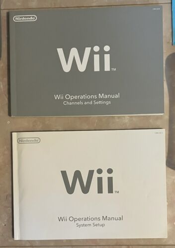 Nintendo Wii Console Operations Manual System Setup & Channels & Settings. - Picture 2 of 8