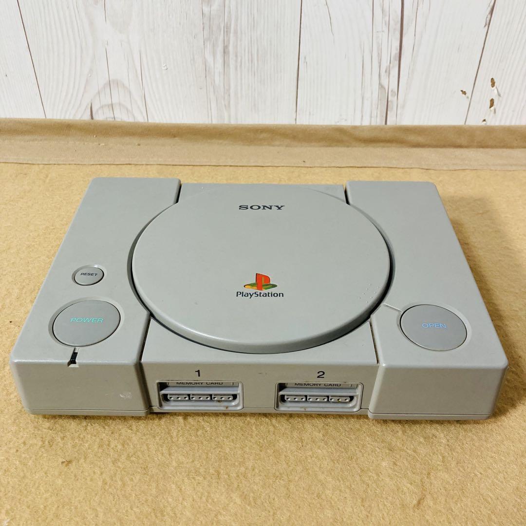 SONY PlayStation 1 SCPH-5000 Main Unit Gray With Box Used