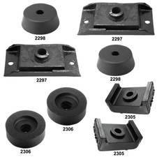 Engine Transmission Mounts 8pcs Complete Set Fits Ford F-500 V8-5.4l 75-77.