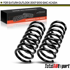 2x Coil Springs for Saturn Outlook 2007-2010 GMC Acadia 07-16 Rear Left & Right