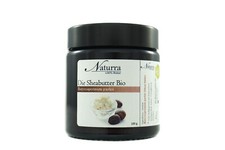 Naturra BIO Premium Sheabutter Karité 100g nativ unraffiniert Glas Bodybutter