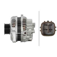 Hella 8EL 011 712-351 Generator FüR Honda Civic Viii Hatchback (Fn, Fk)