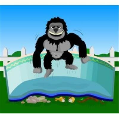 Blue Wave NL146 16 ft. x 32 ft.Rect Gorilla Bottom Floor Padding