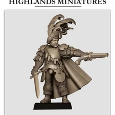 Sunland Captain 2 - Highlands Miniatures 28mm