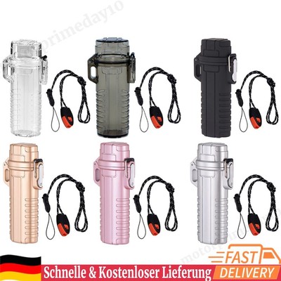 Lighter Storage Container Multi-Function with Lanyard for Outdoor Hiking Travel