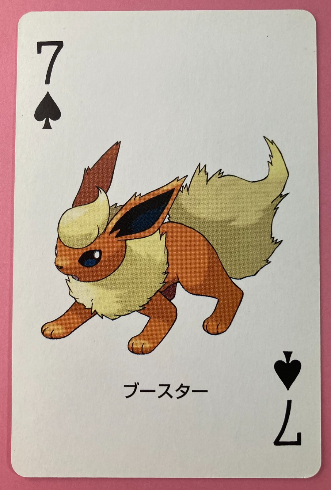 Vaporeon pokemon Playing Poker Card Fire Red Charizard Nintendo Japanese