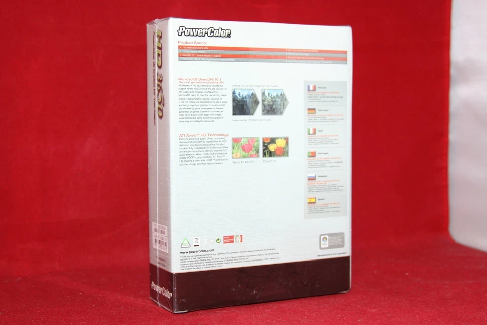 PowerColor ATI Radeon HD 3650, 512MB DDR2, AGP Graphics Card. (AG3650 512MD2-V3) - Image 2 of 4