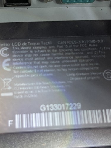 ELO Touch Solutions Screen With Stand Dell Optiplex 7010 Epson Receipt Printer - Picture 5 of 23