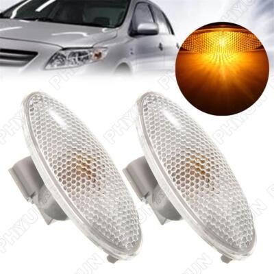 2x Front Fender Side Marker Turn Signal Light 817300D032 For