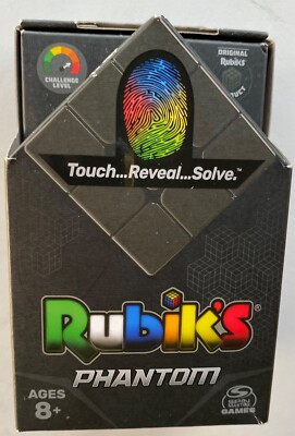 RUBIK'S Phantom Spin Master Toys Cube 3 x 3. TOUCH, REVEAL, SOLVE