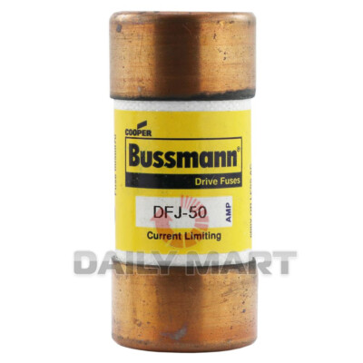 10PCS/New in Box BUSSMANN DFJ-50 Fuse Solar PV 10*38mm 50A 600VAC