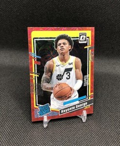 2023-24 Optic Keyonte George RATED ROOKIE RED SCOPE PRIZM SSP Rookie Card #223