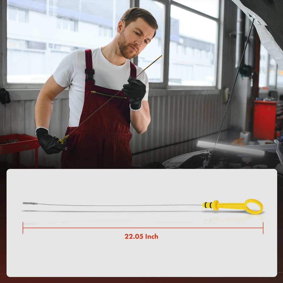 Varilla de medición de aceite de motor para Chevrolet Cruze 2011-2016 Sonic 2012-2018 Trax 2013-2019 Foto 3 de 4