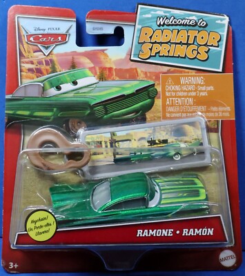 Disney Pixar Cars Welcome To Radiator Springs Ramone w/keychain | eBay