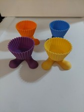 Silicone CUPCAKE Liners With Feet set of 4 