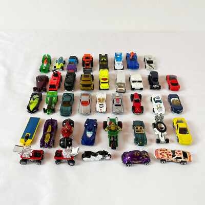 Hot Wheels Giant Lot of Cars Vehicles Diecast Trucks Vans Motorcycles