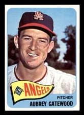 1965 Topps Baseball #422 Aubrey Gatewood NM *f1