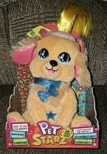 WowWee Pet Starz Billy The Golden Retriever Dancing Rockstar Plush Doll Plushy